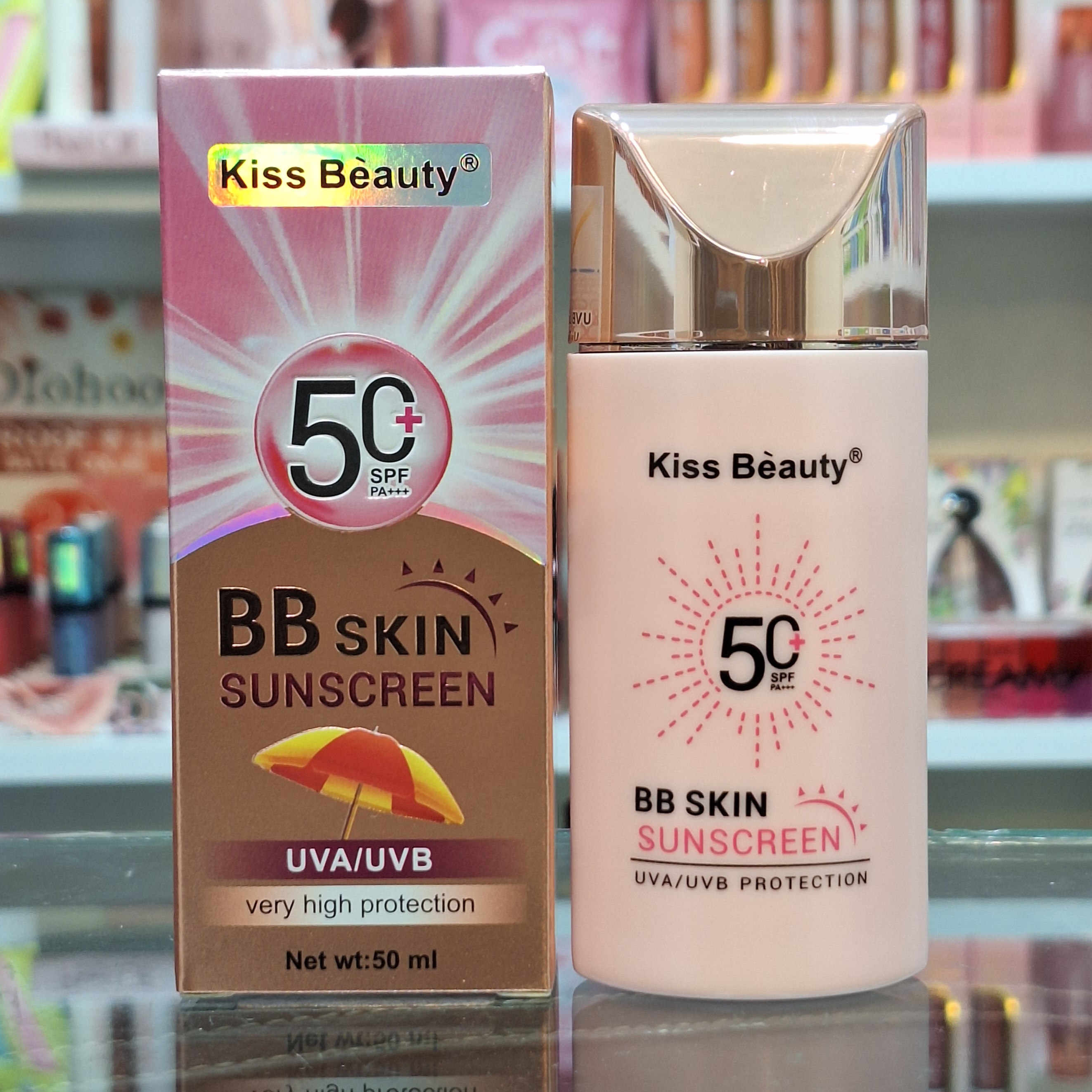 کرم ضدآفتاب رنگی کیس بیوتی