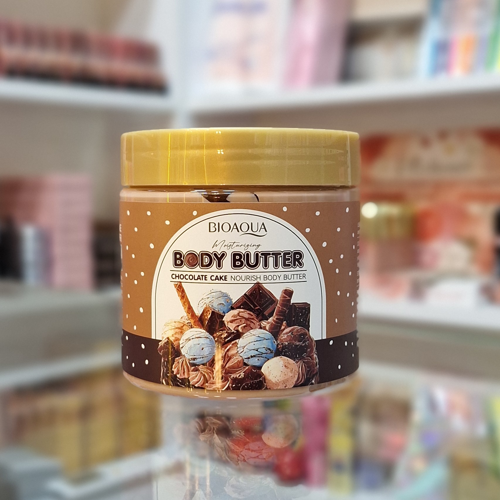 کره بدن رایحه کیک شکلاتی بیوآکوا