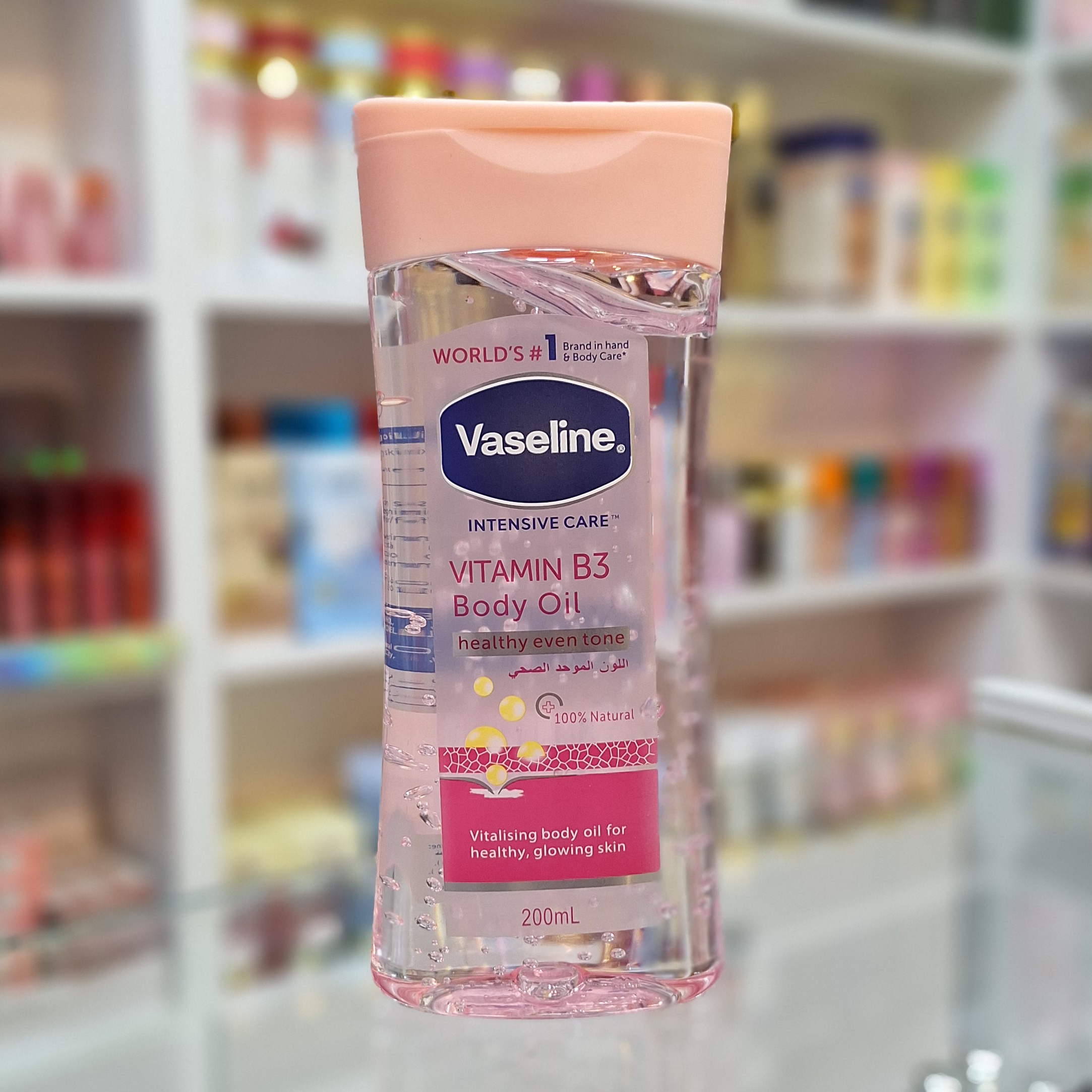 روغن بدن روشن کننده حاوی ویتامین B3 وازلین Vaseline