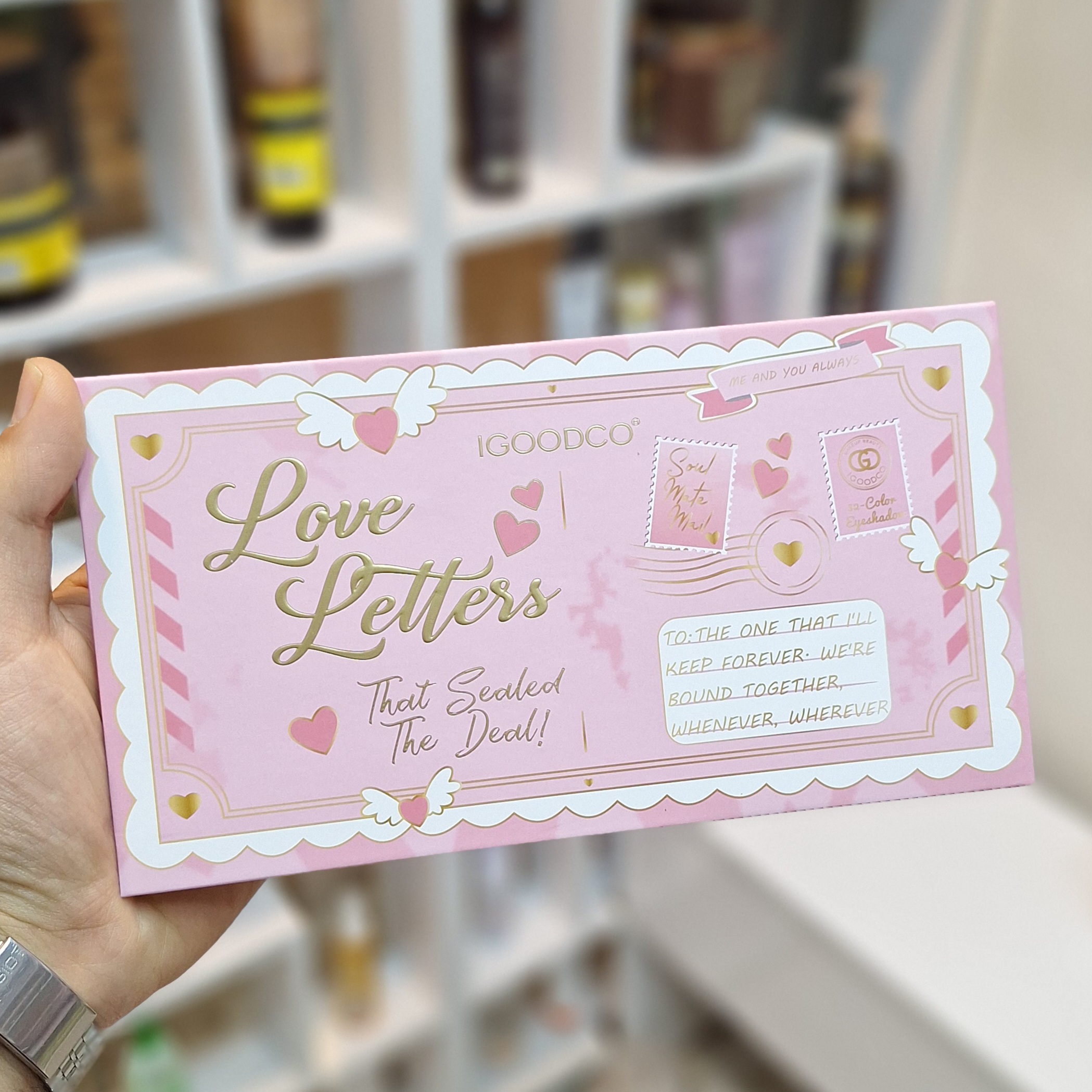 پلت سایه چشم کتابی طرح پاکت نامه 32 رنگ IGOODCO