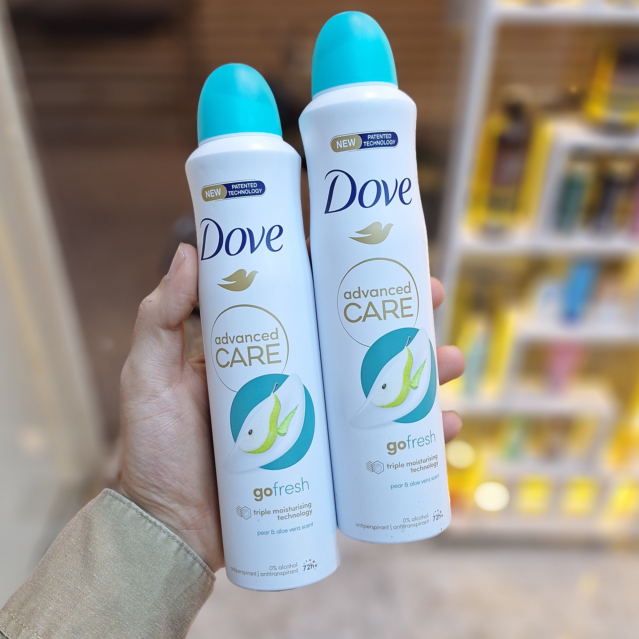 اسپری ضد تعریق رایحه گلابی داو 250 میل