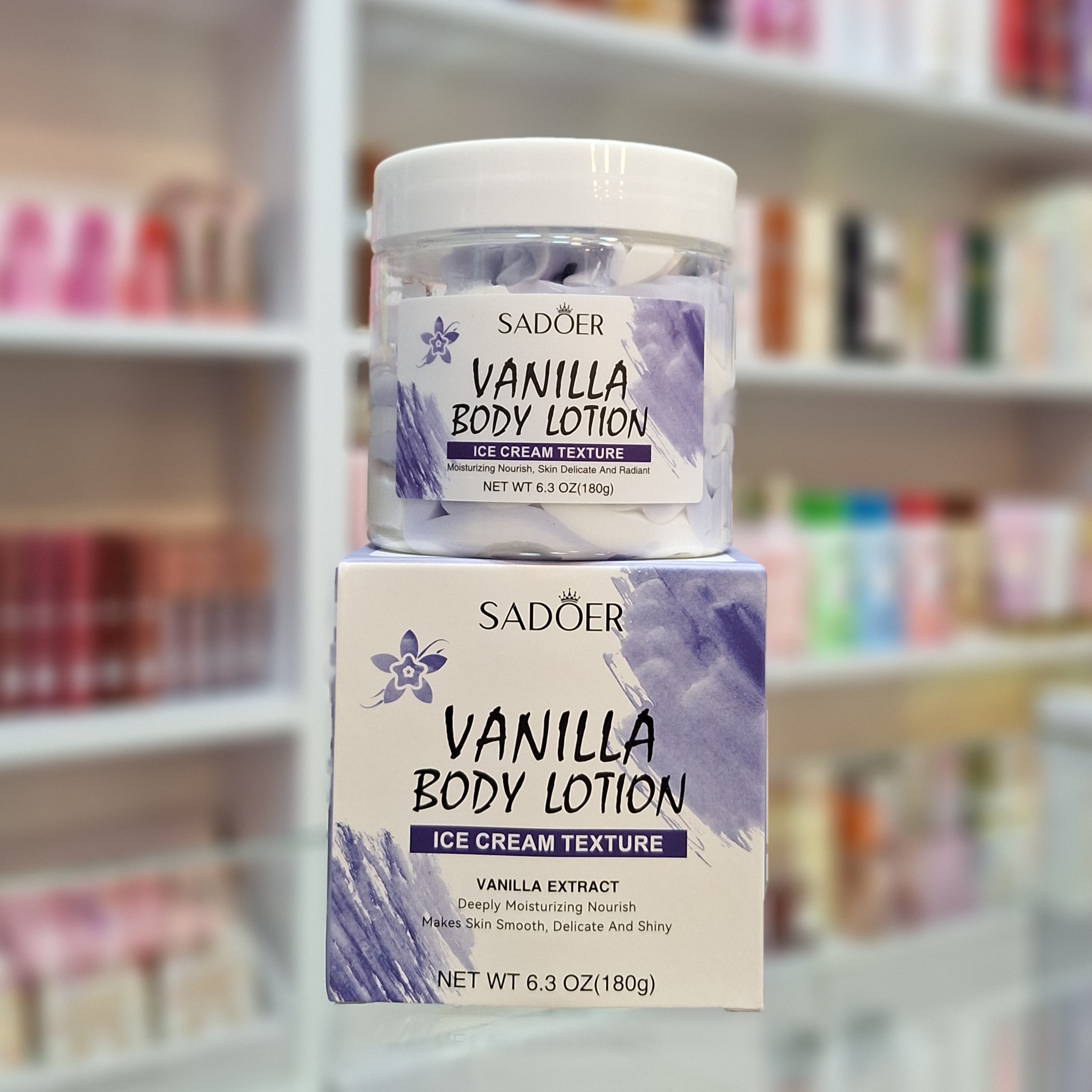 بستنی بدن وانیلی سادور 180 گرم