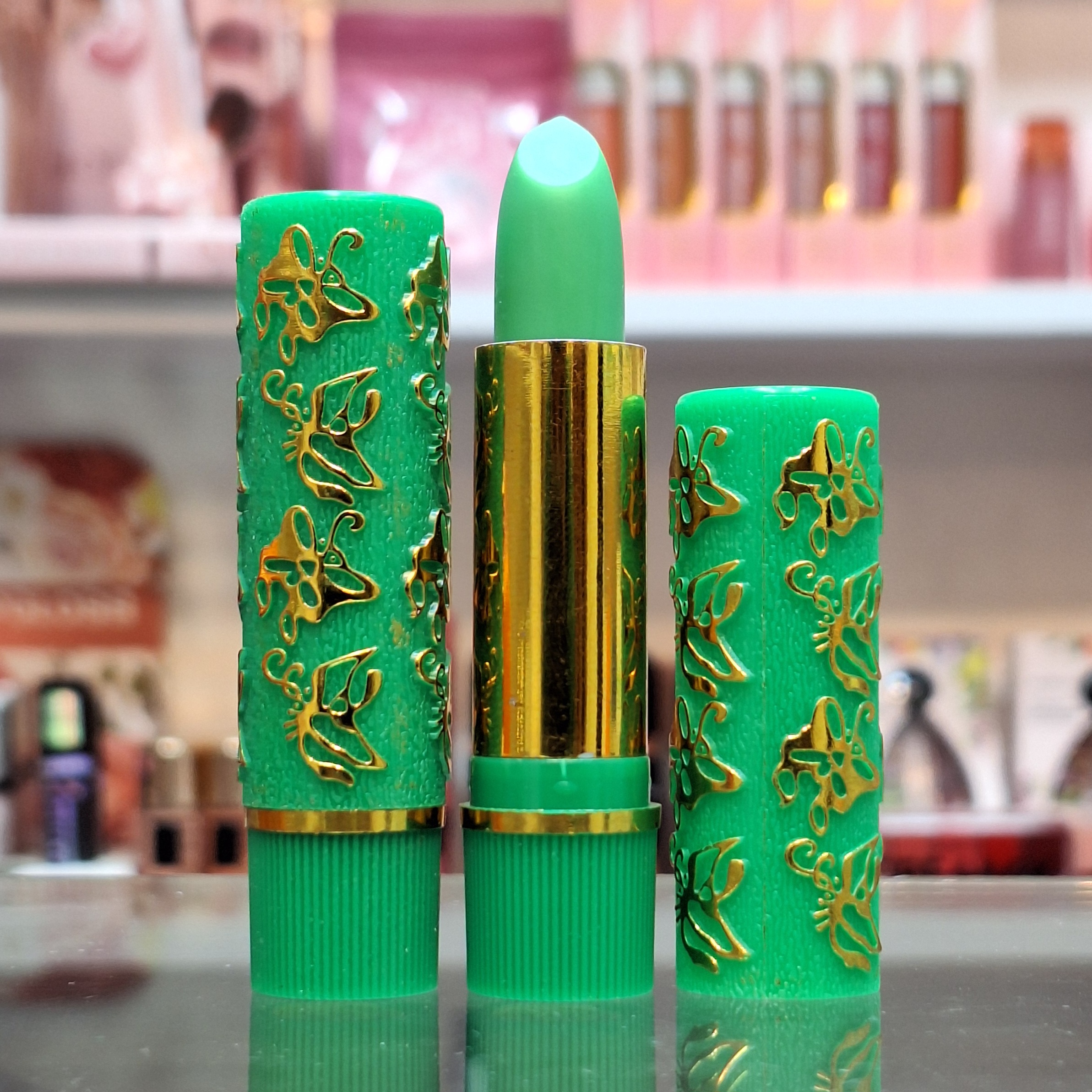 رژ لب مکه ای ۲۴ ساعته پوکه سبز